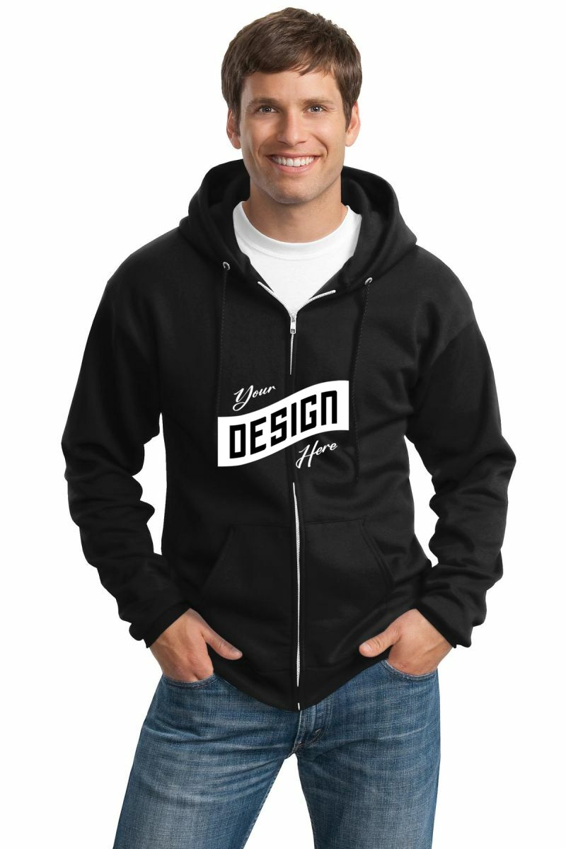 Port & Company ®  Tall Essential Fleece Full-Zip Hooded Sweatshirt