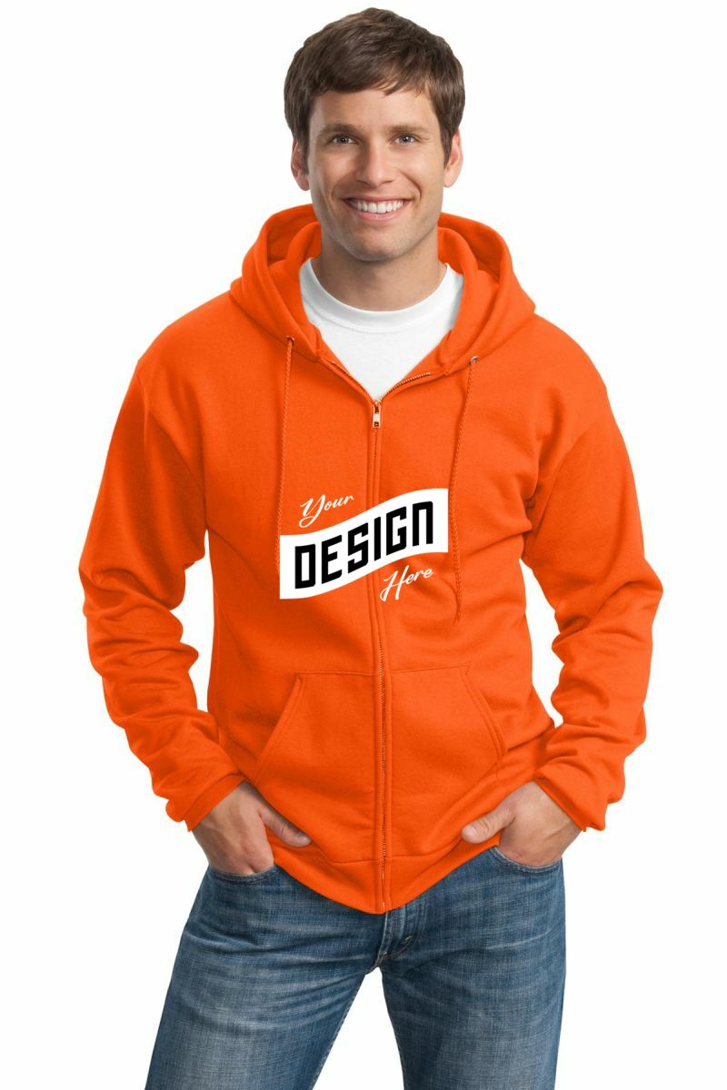 Port & Company ®  Tall Essential Fleece Full-Zip Hooded Sweatshirt