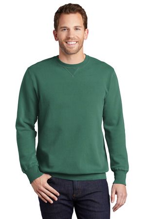 Port & Co   Beach Wash ®  Garment-Dyed Crewneck Sweatshirt PC098