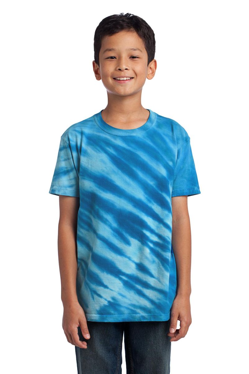  DISCONTINUED  Port & Company ®  - Youth Tiger Stripe Tie-Dye Tee
