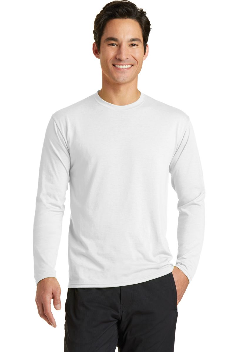 Port & Co ™  Long Sleeve Performance Blend Tee