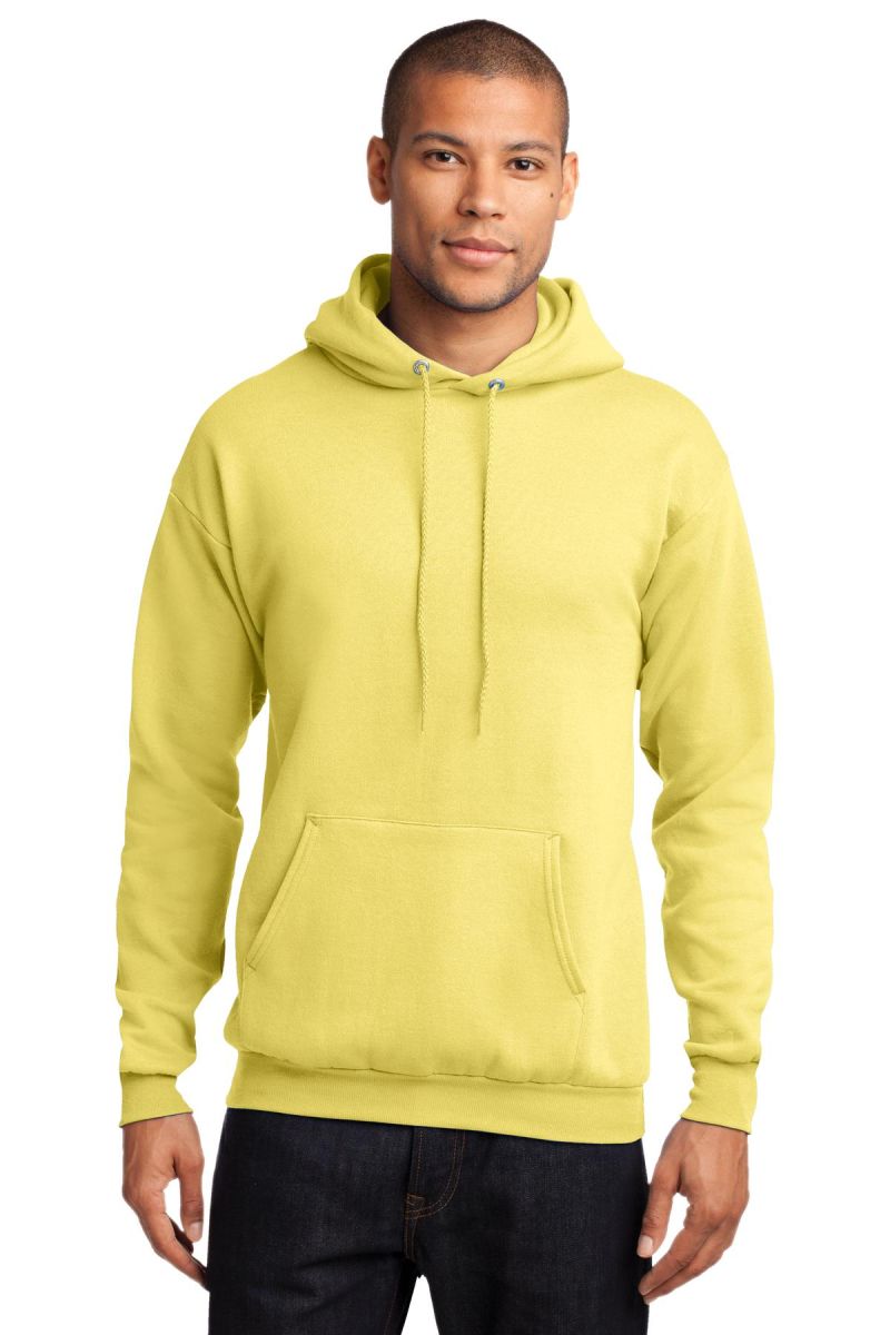 Port & Co   Core Fleece Pullover Hooded Sweatshirt