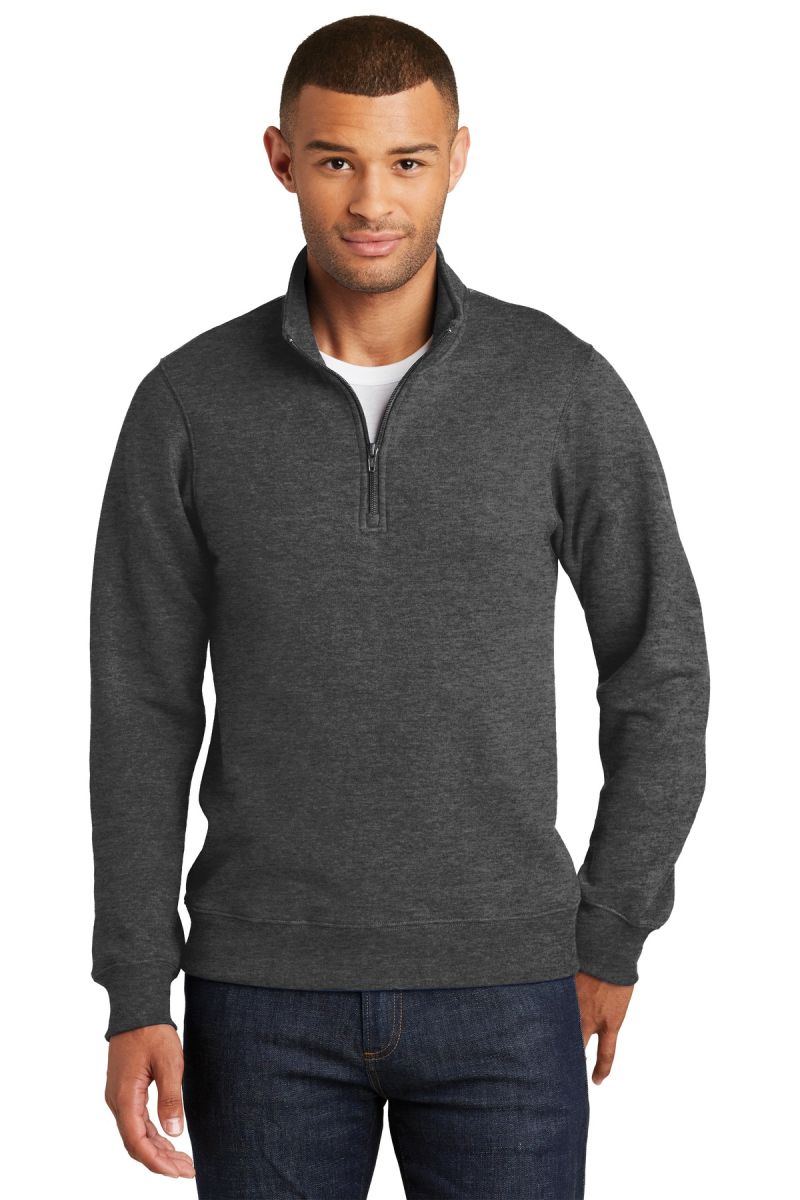 Port & Co ™  Fan Favorite Fleece 1/4-Zip Pullover Sweatshirt
