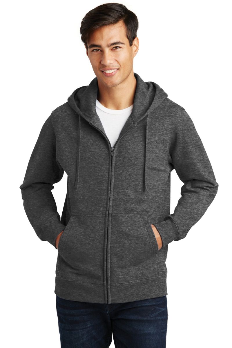 Port & Co ™  Fan Favorite Fleece Full-Zip Hooded Sweatshirt