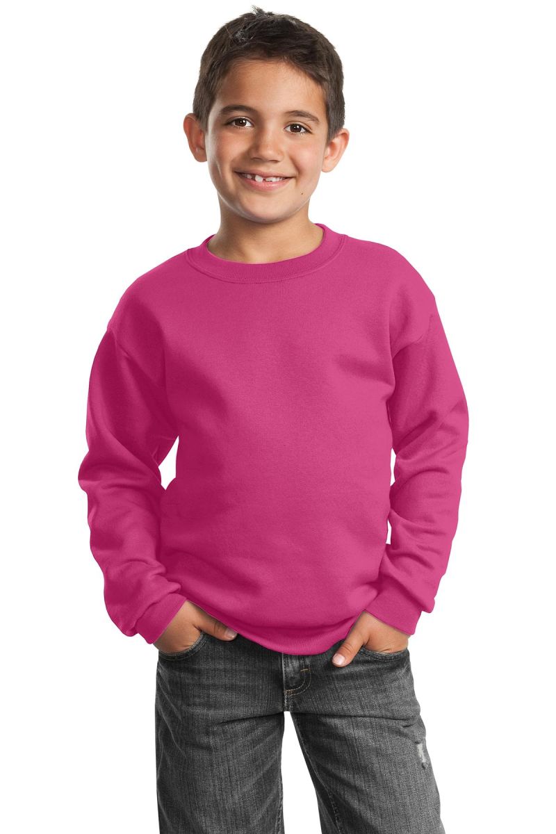 Port & Co ™  Youth Core Fleece Crewneck Sweatshirt