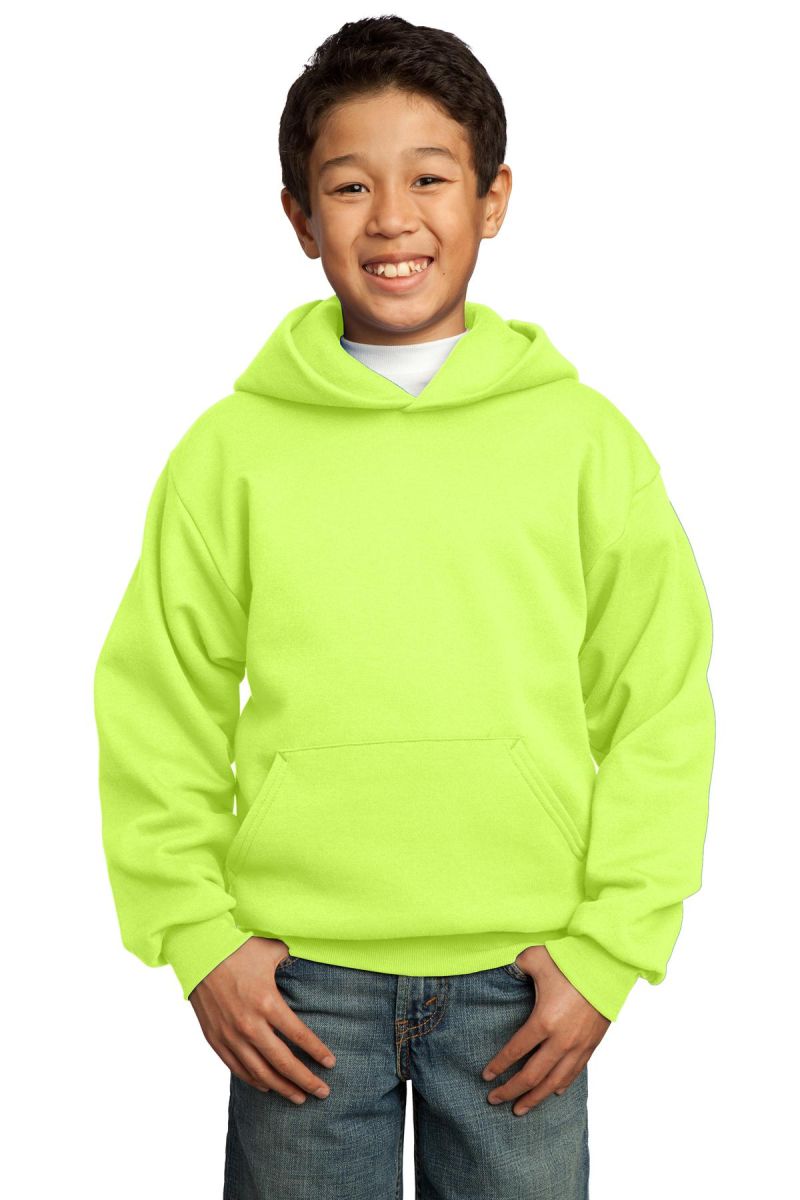 Port & Co ™  Youth Core Fleece Pullover Hooded Sweatshirt