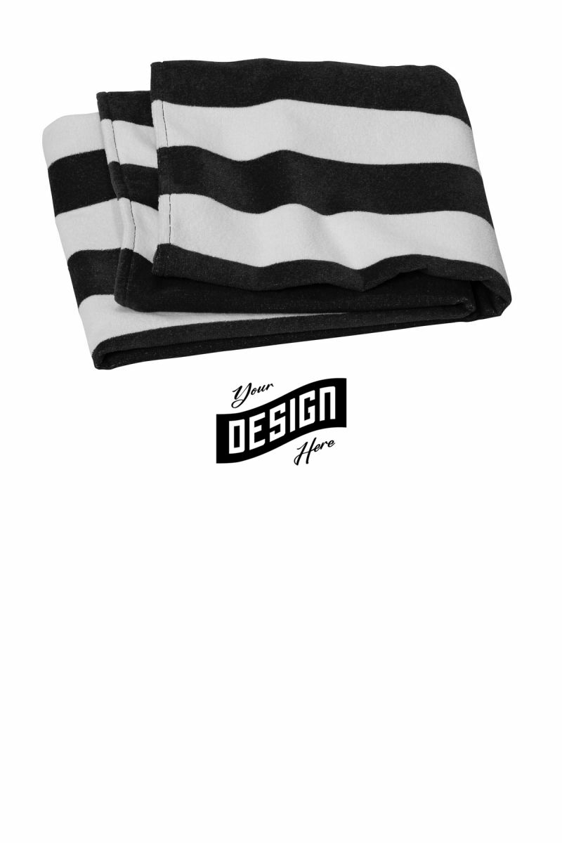 Port Authority  ®  Value Cabana Stripe Beach Towel PT45