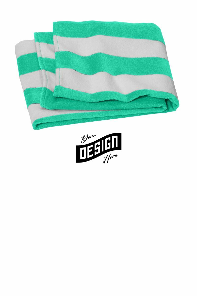 Port Authority  ®  Value Cabana Stripe Beach Towel PT45
