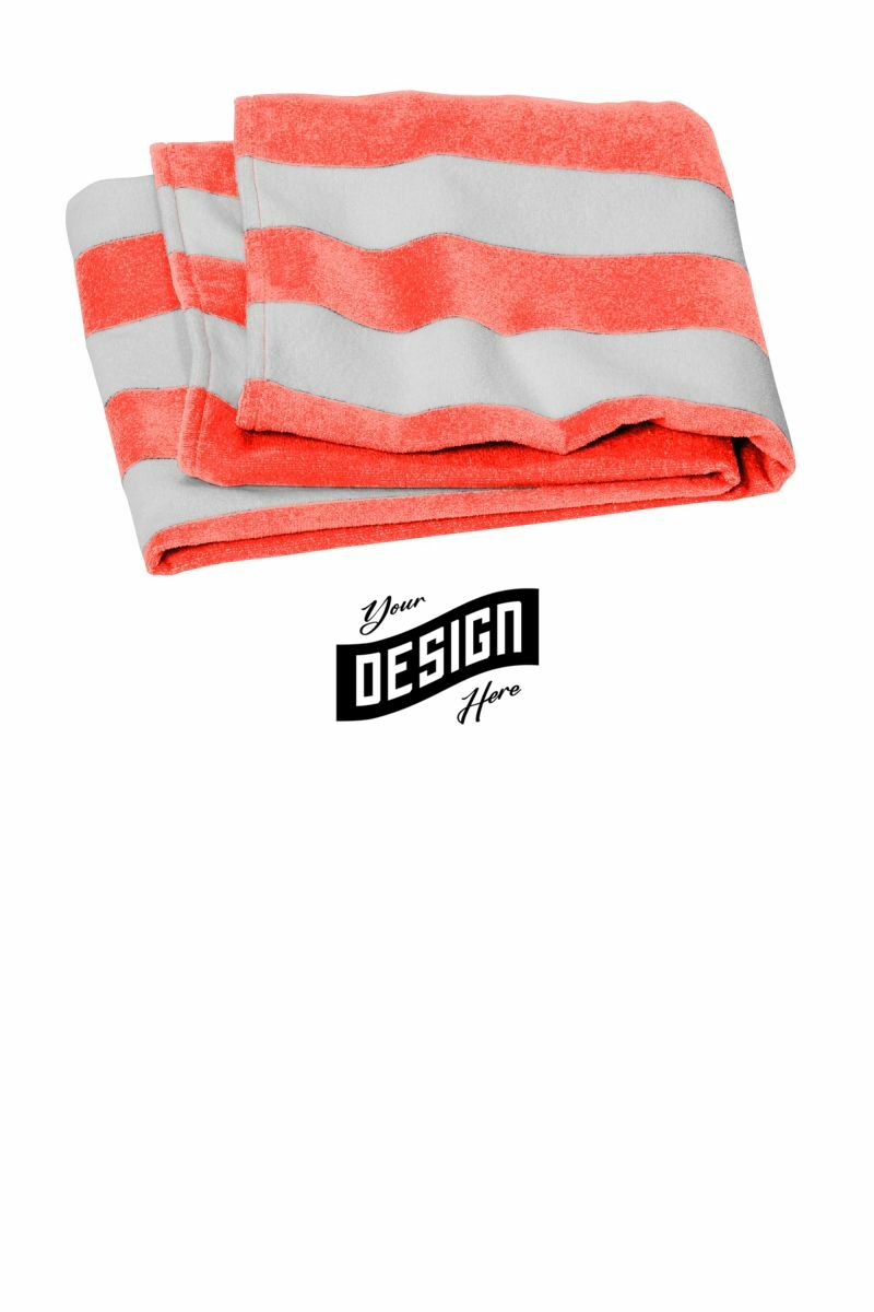 Port Authority  ®  Value Cabana Stripe Beach Towel PT45