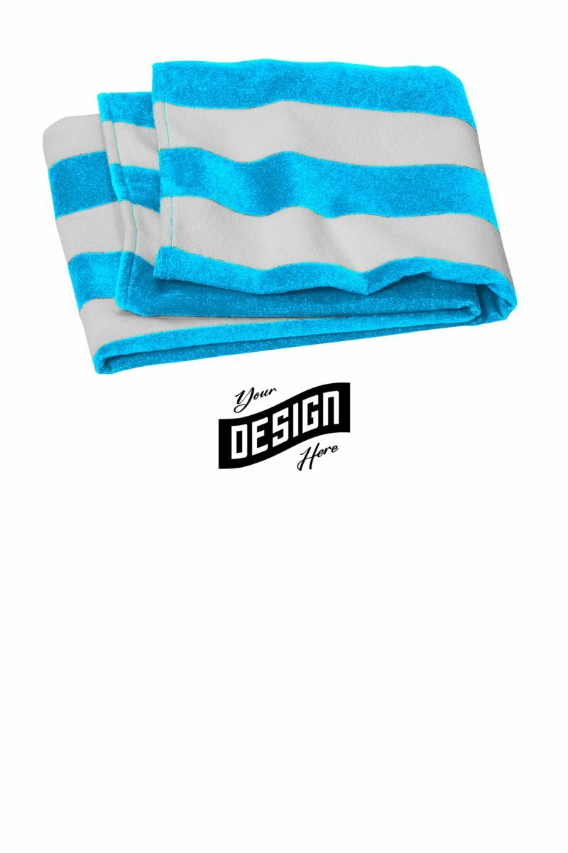 Port Authority  ®  Value Cabana Stripe Beach Towel PT45