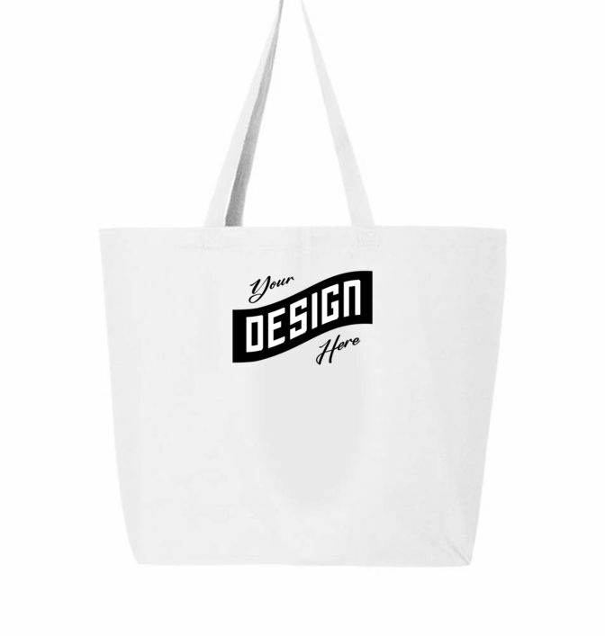 Custom Shopping Zipper Tote Bag