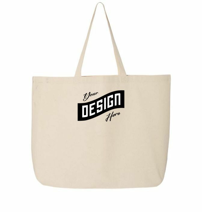 Custom Shopping Zipper Tote Bag