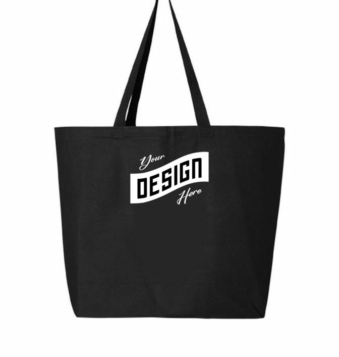 Custom Shopping Zipper Tote Bag