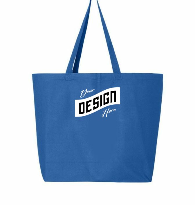 Custom Shopping Zipper Tote Bag