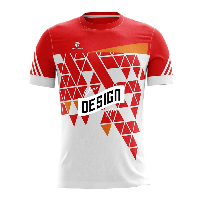 Unisex 180 GSM Poly Interlock Sublimation Short Sleeve T-Shirt