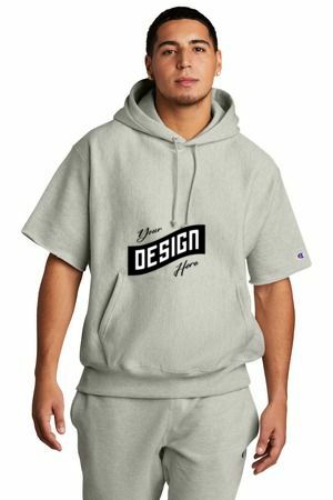 Champion  ®   Reverse Weave  ®   Short Sleeve Hooded Sweatshirt S101SS
