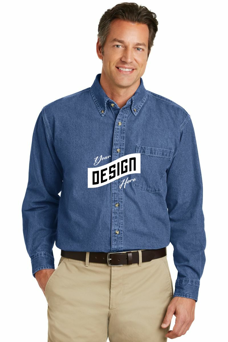 Port Authority ®  Heavyweight Denim Shirt