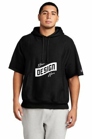 Champion  ®   Reverse Weave  ®   Short Sleeve Hooded Sweatshirt S101SS