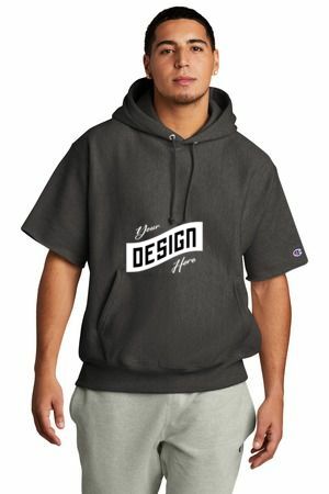 Champion  ®   Reverse Weave  ®   Short Sleeve Hooded Sweatshirt S101SS