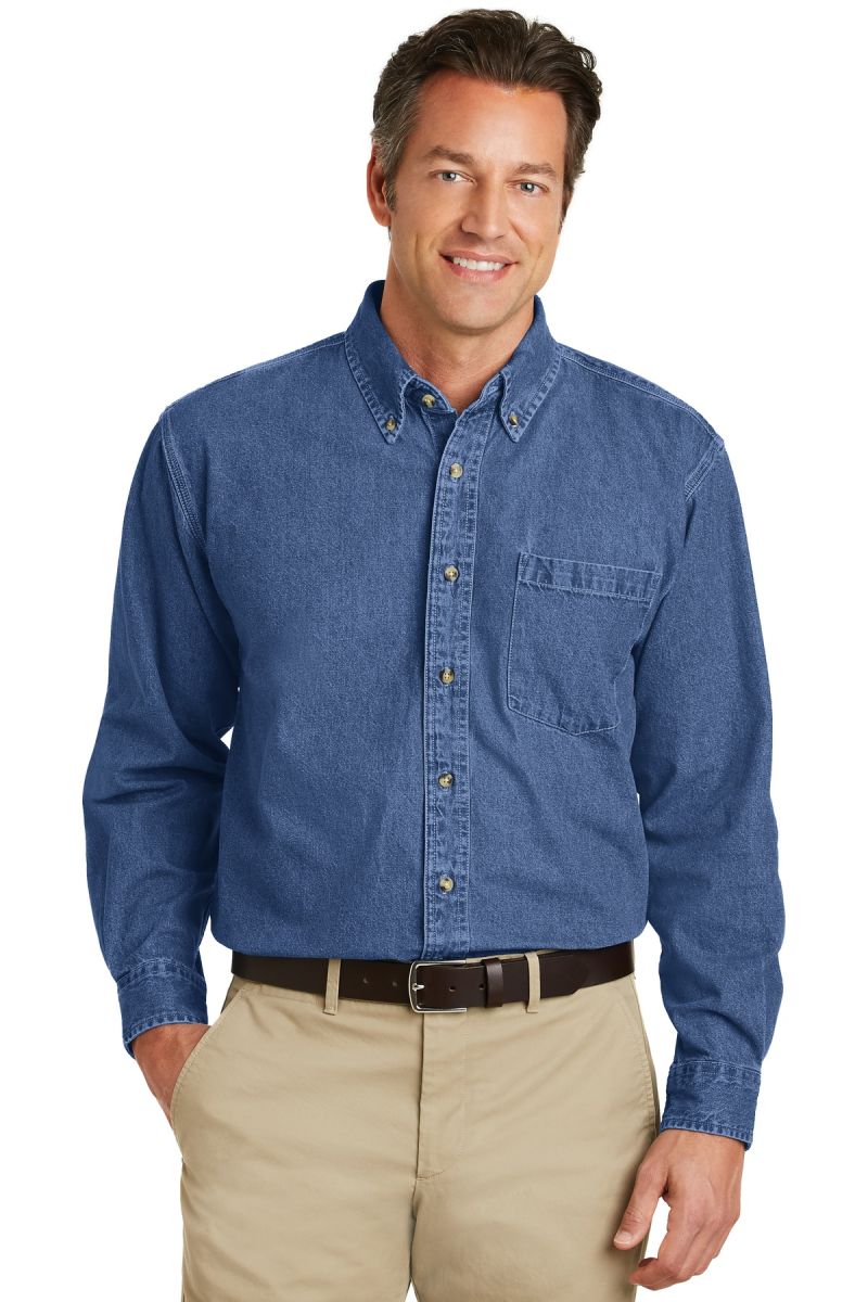 Port Authority ®  Heavyweight Denim Shirt