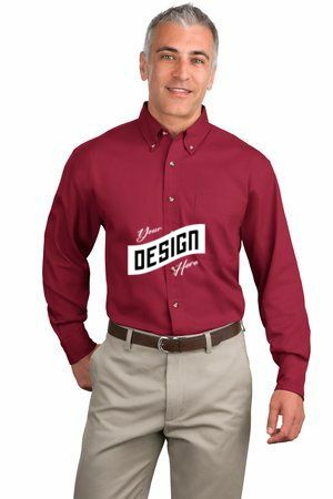Port Authority ® Long Sleeve Twill Shirt