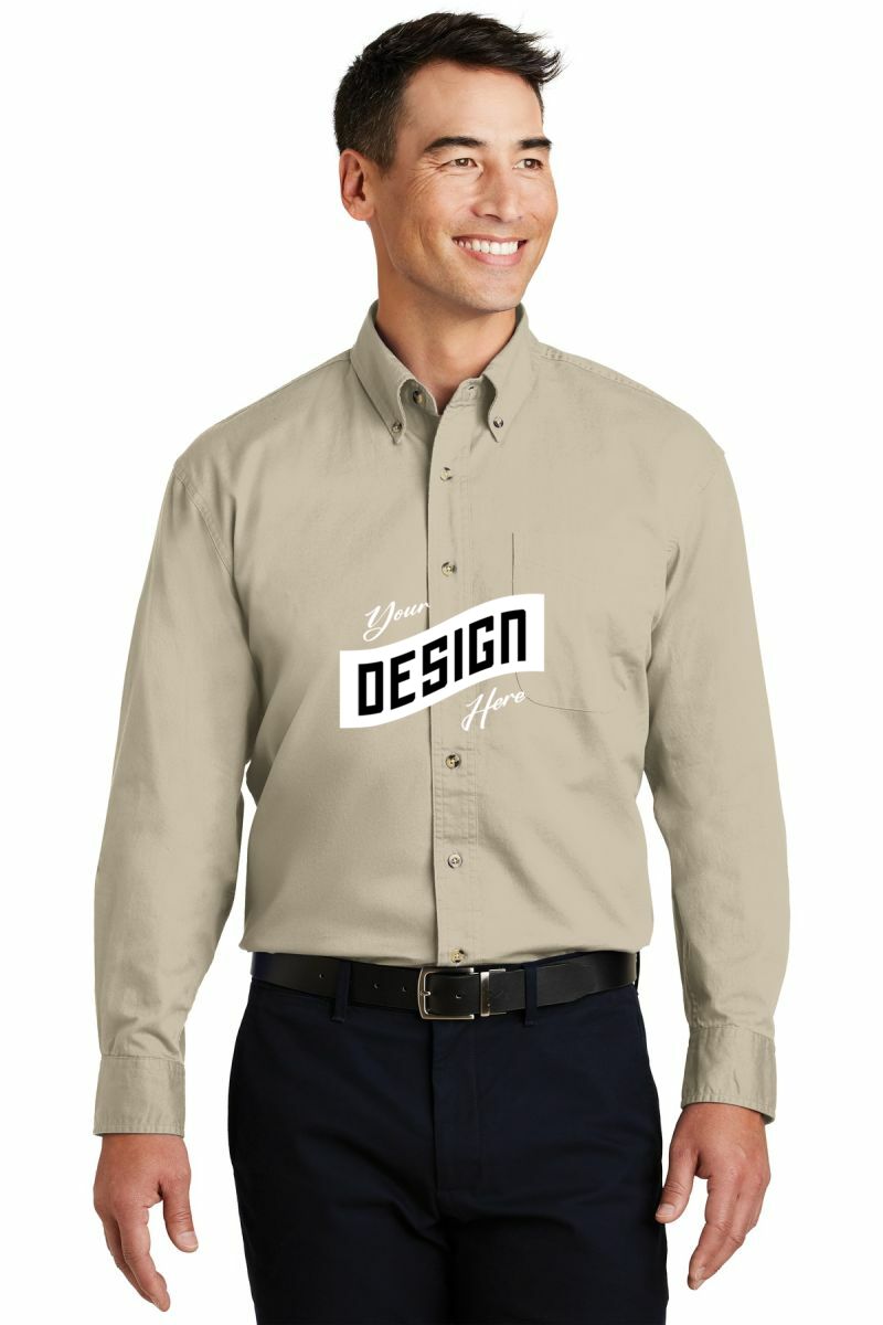 Port Authority ® Long Sleeve Twill Shirt