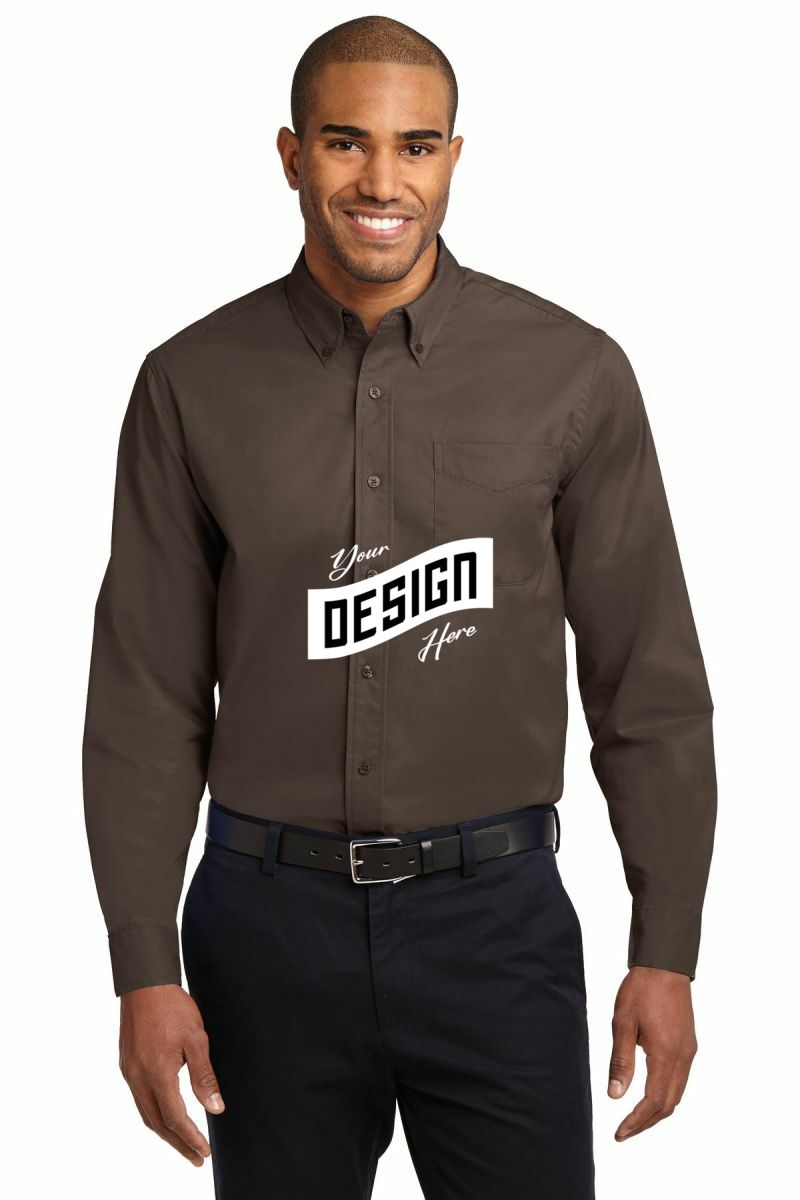 Port Authority ® Extended Size Long Sleeve Easy Care Shirt S608ES