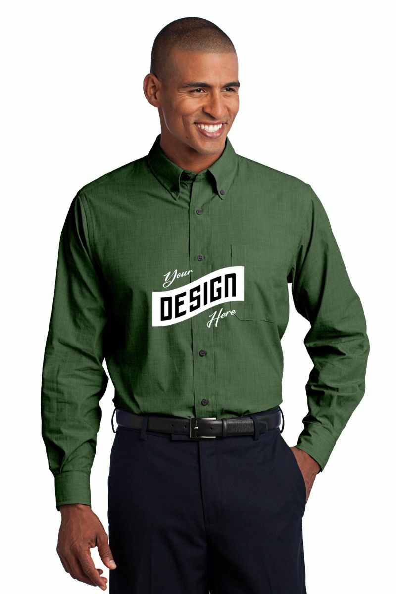 Port Authority ® Crosshatch Easy Care Shirt