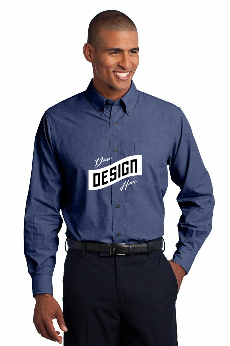 Port Authority ® Crosshatch Easy Care Shirt