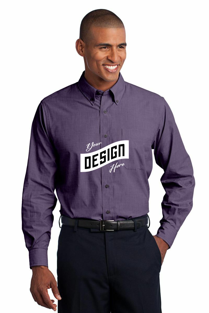 Port Authority ® Crosshatch Easy Care Shirt