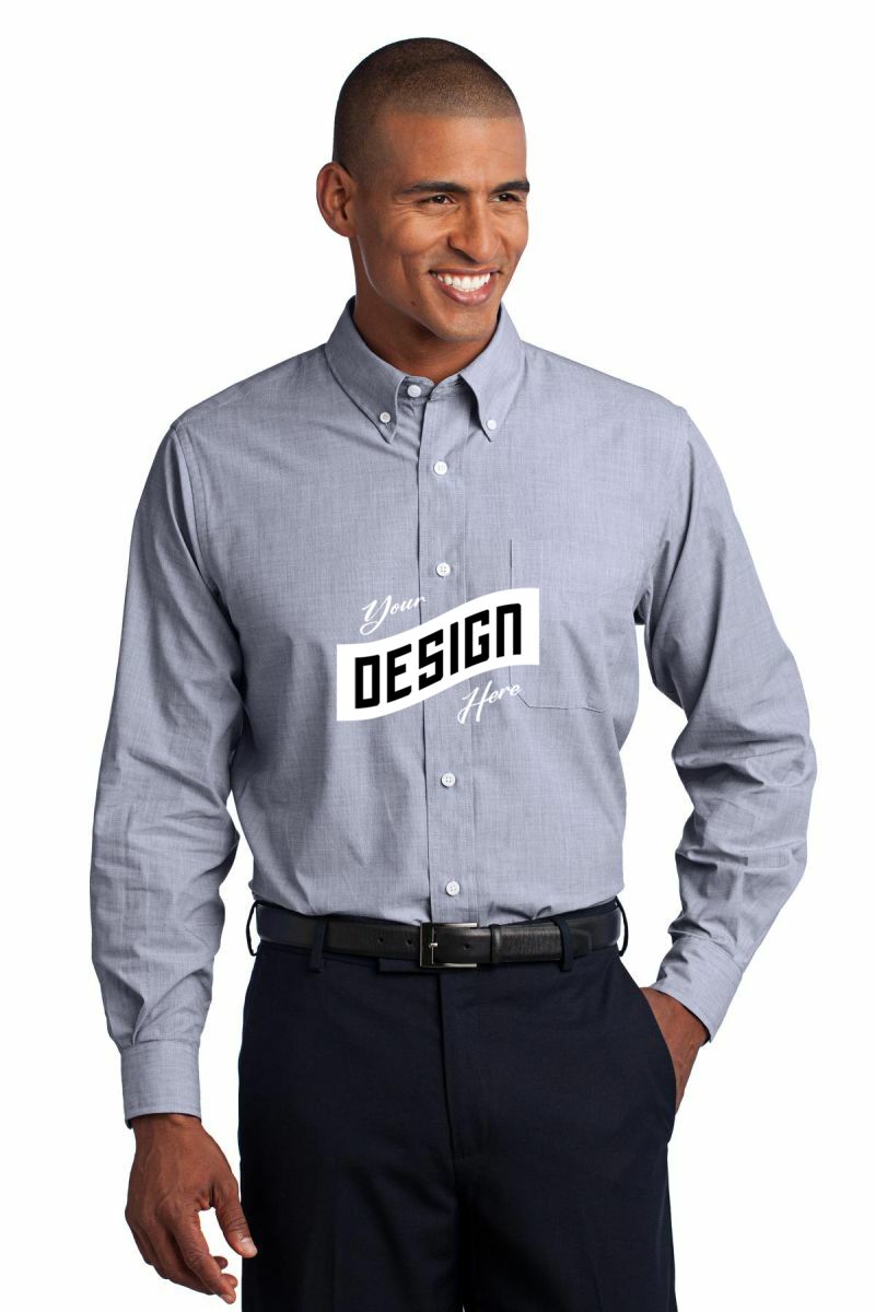 Port Authority ® Crosshatch Easy Care Shirt