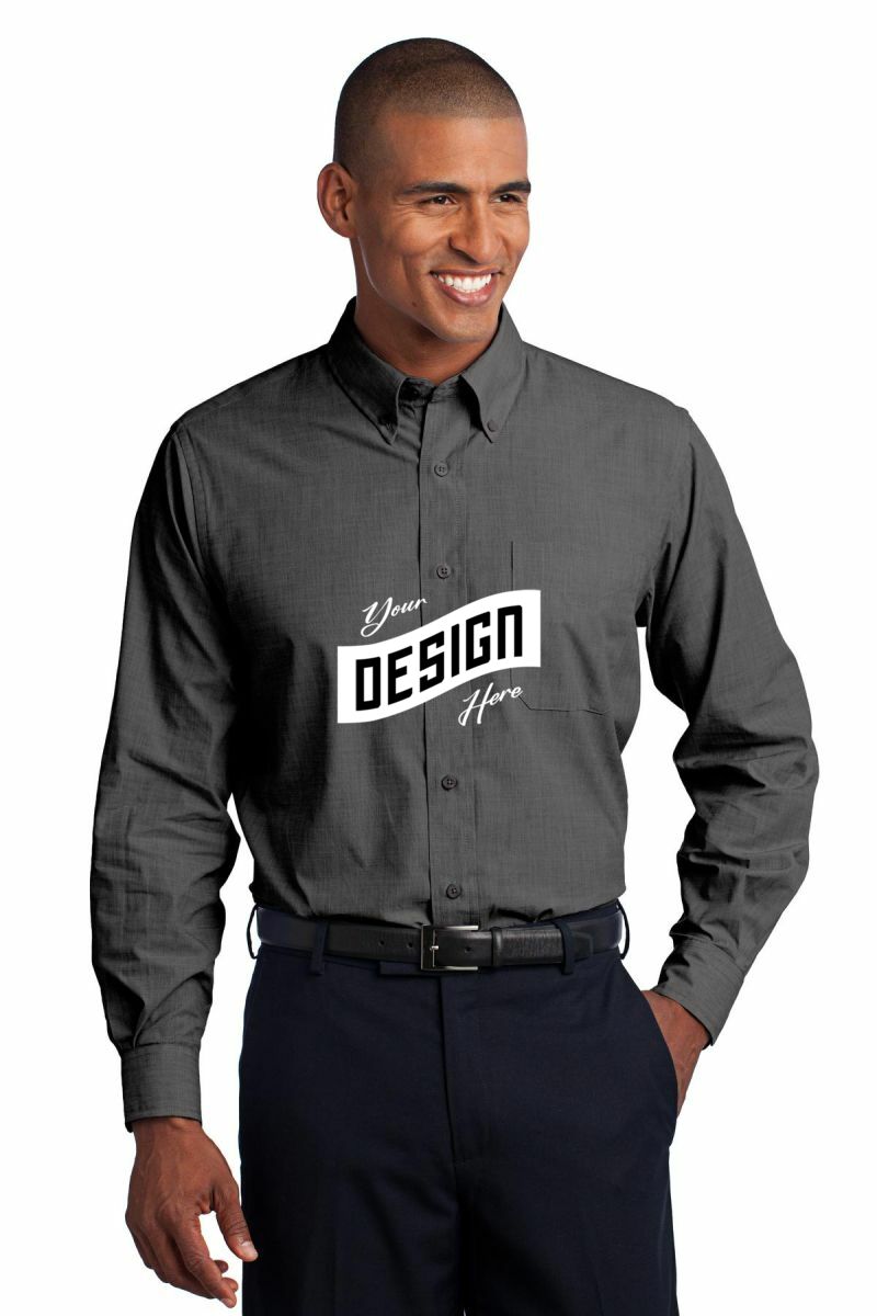 Port Authority ® Crosshatch Easy Care Shirt