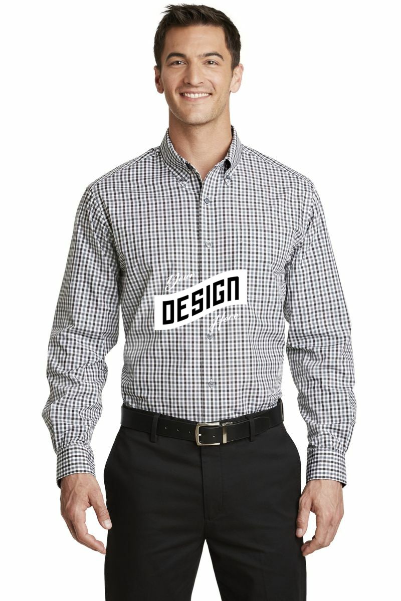Port Authority ®  Long Sleeve Gingham Easy Care Shirt