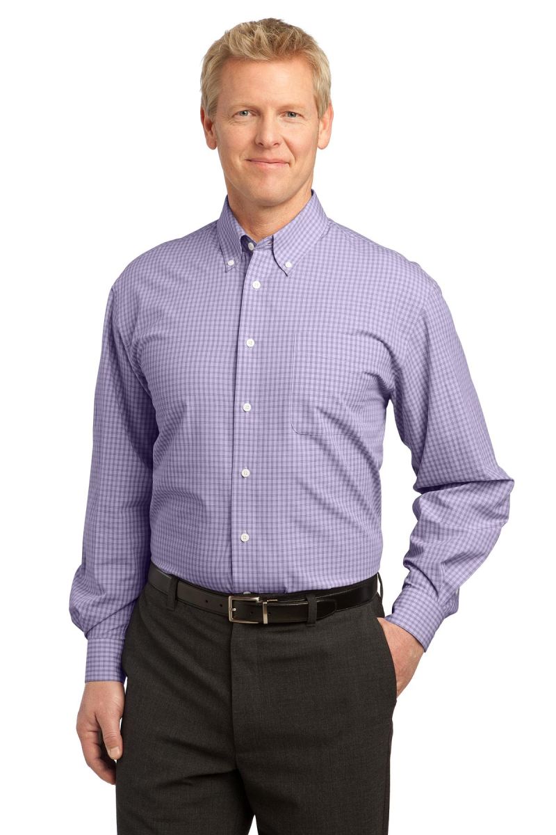Port Authority ®  Plaid Pattern Easy Care Shirt