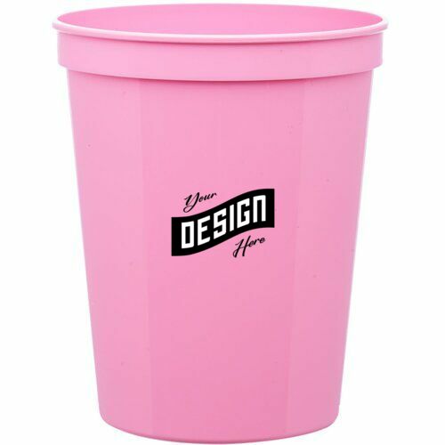 Stadium Cups W/ Custom Logo USA Made 16 Oz