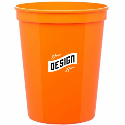 Stadium Cups W/ Custom Logo USA Made 16 Oz