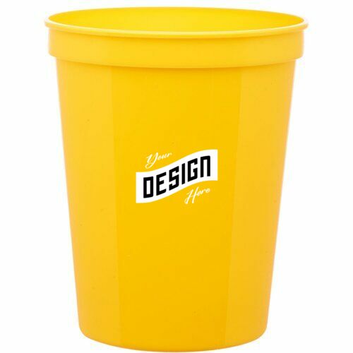 Stadium Cups W/ Custom Logo USA Made 16 Oz