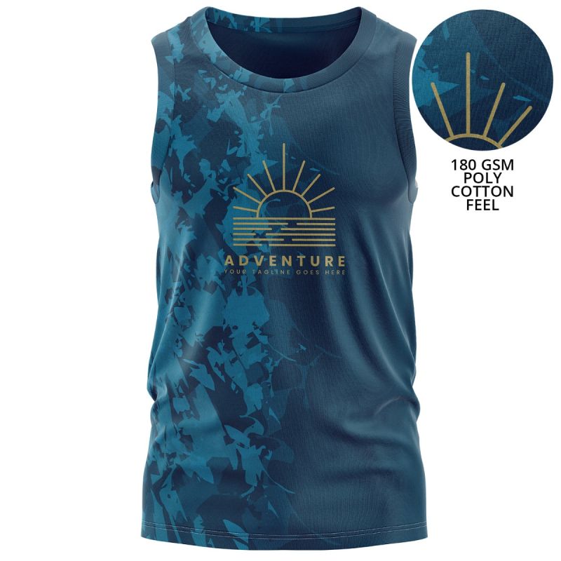 Youth 180GSM Cotton Feel Jersey Knit Soft Tank Tops