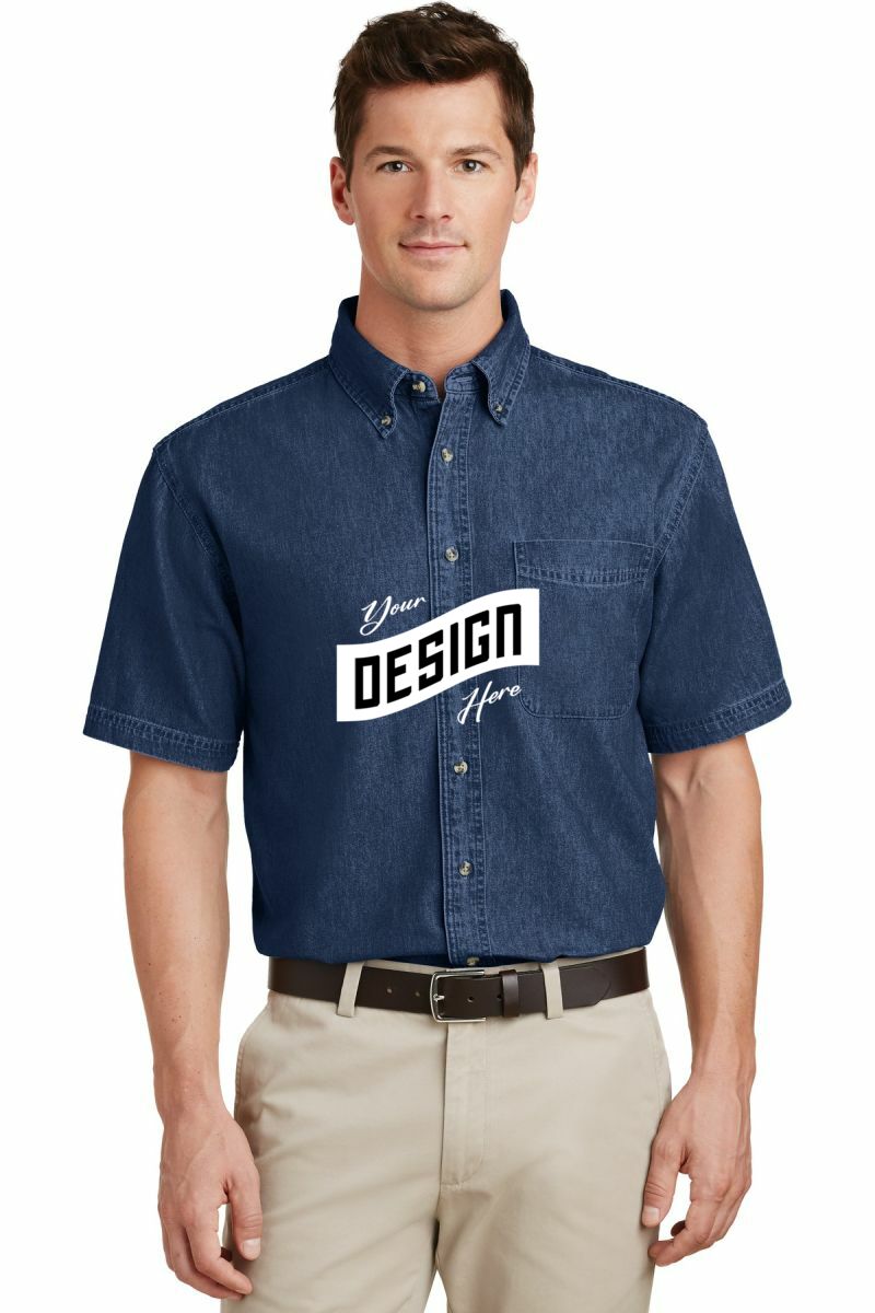 Port & Company ®  - Short Sleeve Value Denim Shirt