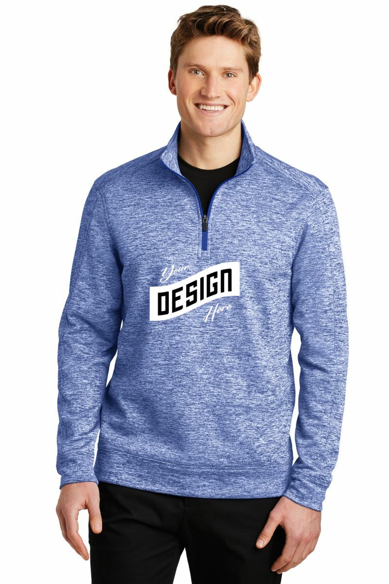 Sport-Tek ® PosiCharge ® Electric Heather Fleece 1/4-Zip Pullover