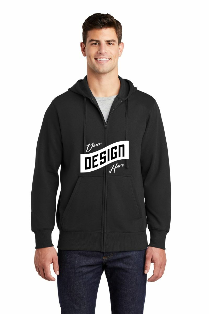 Sport-Tek ® Full-Zip Hooded Sweatshirt