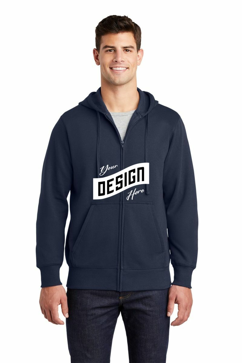 Sport-Tek ® Full-Zip Hooded Sweatshirt
