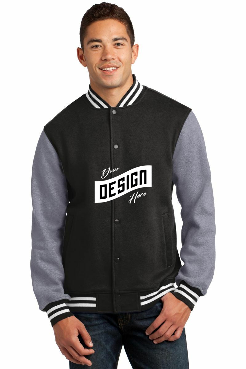 Sport-Tek ® Fleece Letterman Jacket