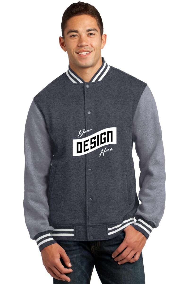 Sport-Tek ® Fleece Letterman Jacket
