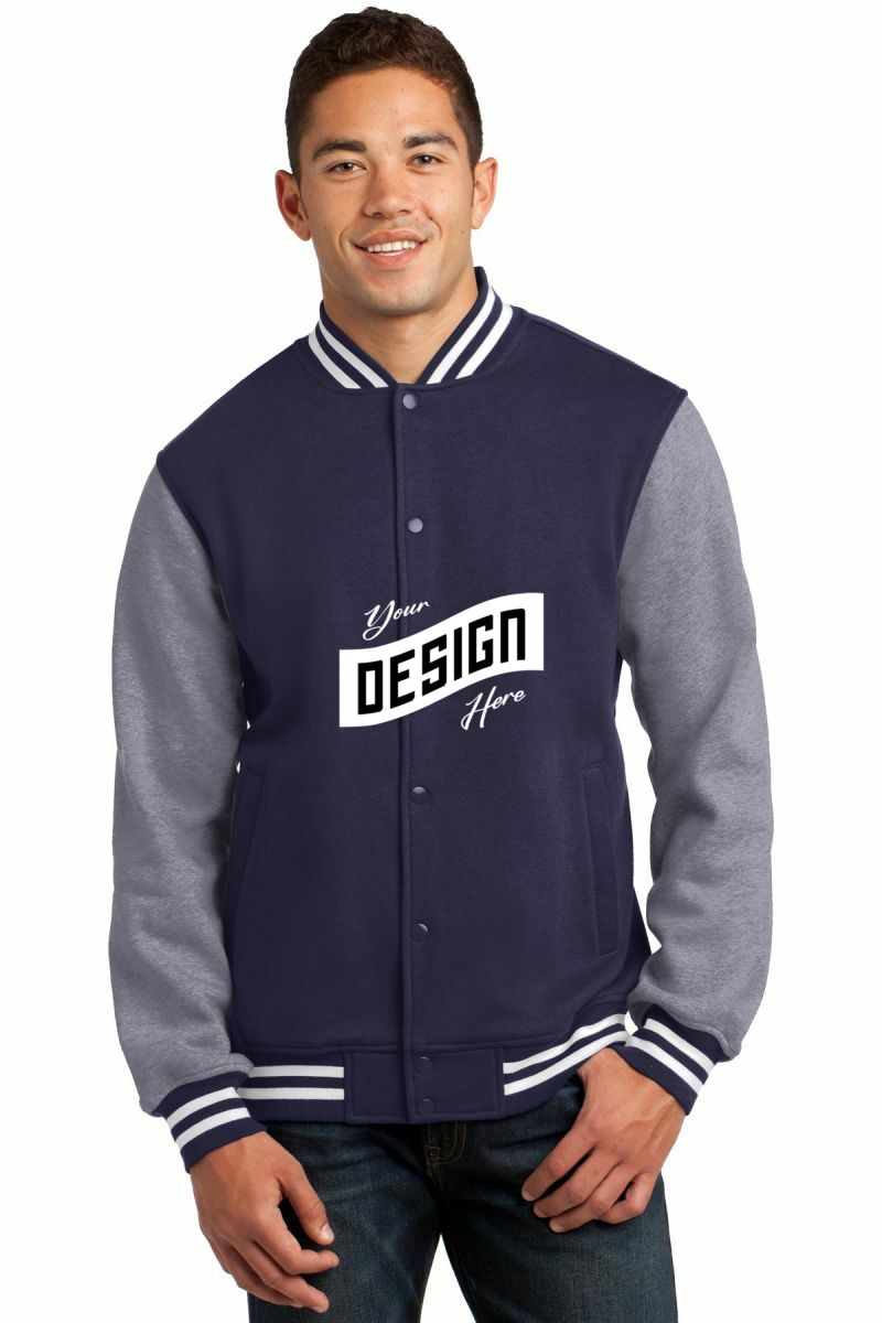 Sport-Tek ® Fleece Letterman Jacket
