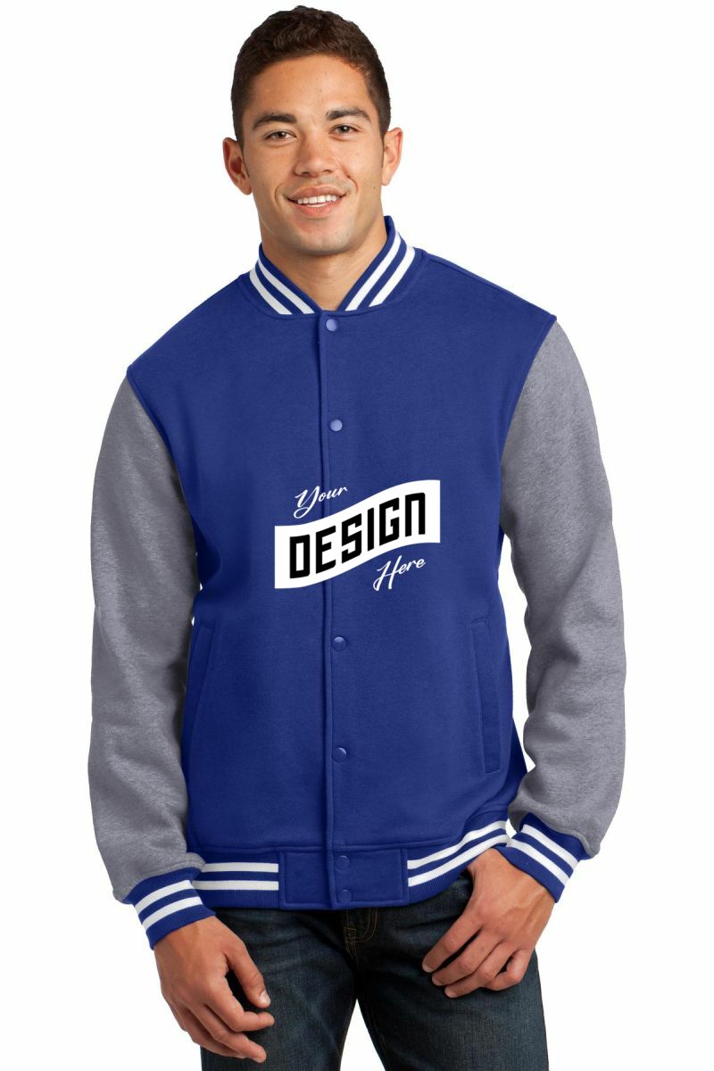 Sport-Tek ® Fleece Letterman Jacket