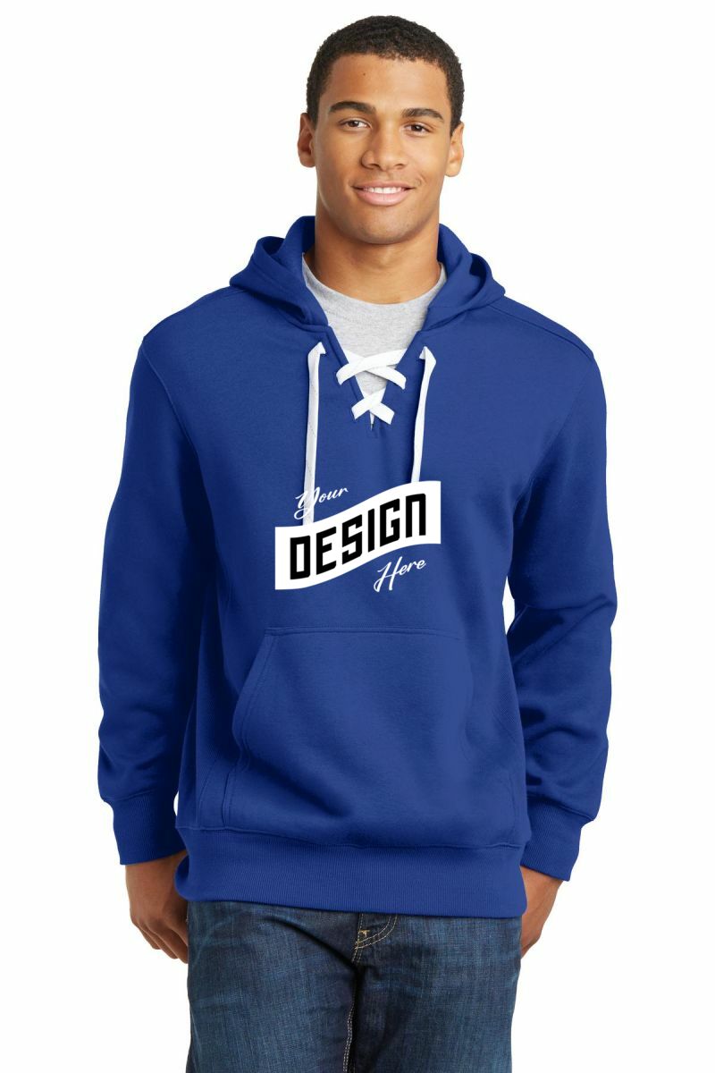 Sport-Tek ® Lace Up Pullover Hooded Sweatshirt