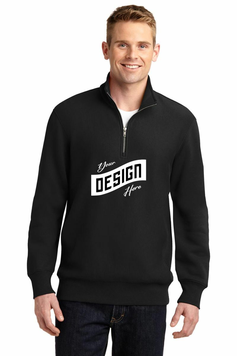 Sport-Tek ® Super Heavyweight 1/4-Zip Pullover Sweatshirt