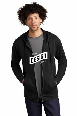 Sport-Tek ® PosiCharge ® Tri-Blend Wicking Fleece Full-Zip Hooded Jacket ST293