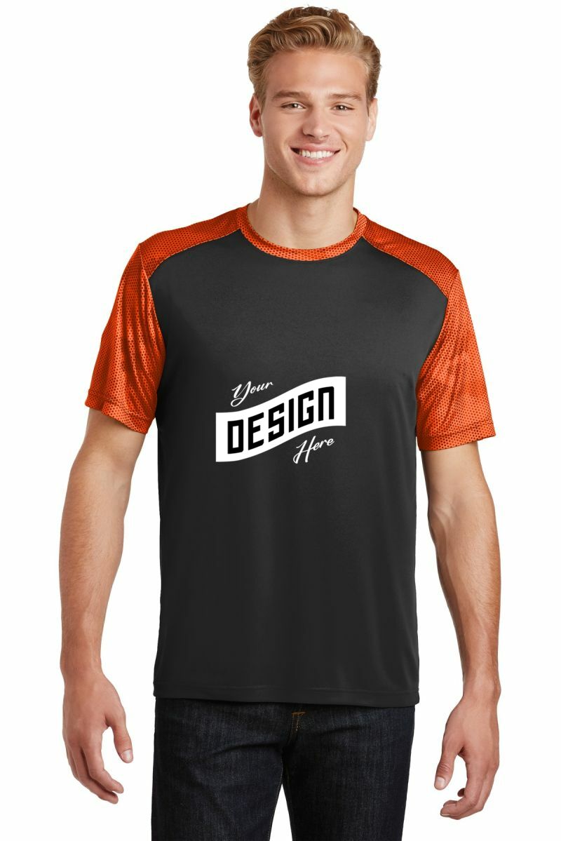 Sport-Tek ®  CamoHex Colorblock Tee